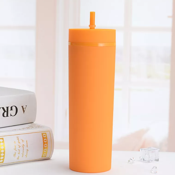 16oz (30 / UNITS) Skinny Matte Pastel Colored Acrylic Tumblers