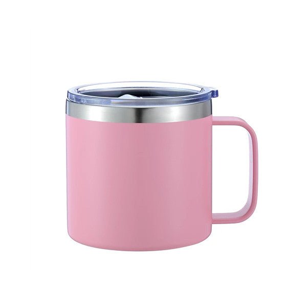 12oz CASE (25 UNITS) Cute Coffee Mug Tumbler Bulk Insulated Tumbler Whit handle