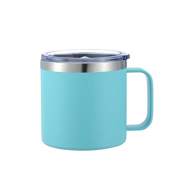 12oz CASE (25 UNITS) Cute Coffee Mug Tumbler Bulk Insulated Tumbler Whit handle