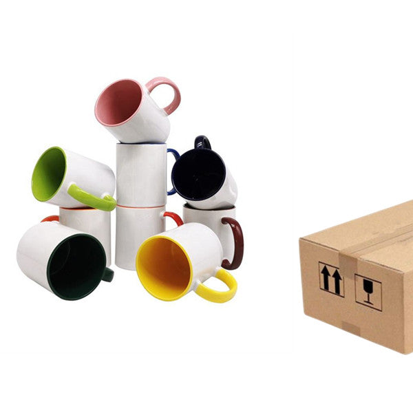 11OZ Case(36 Units)White Ceramic Blank Sublimation Mug Coffee Mug