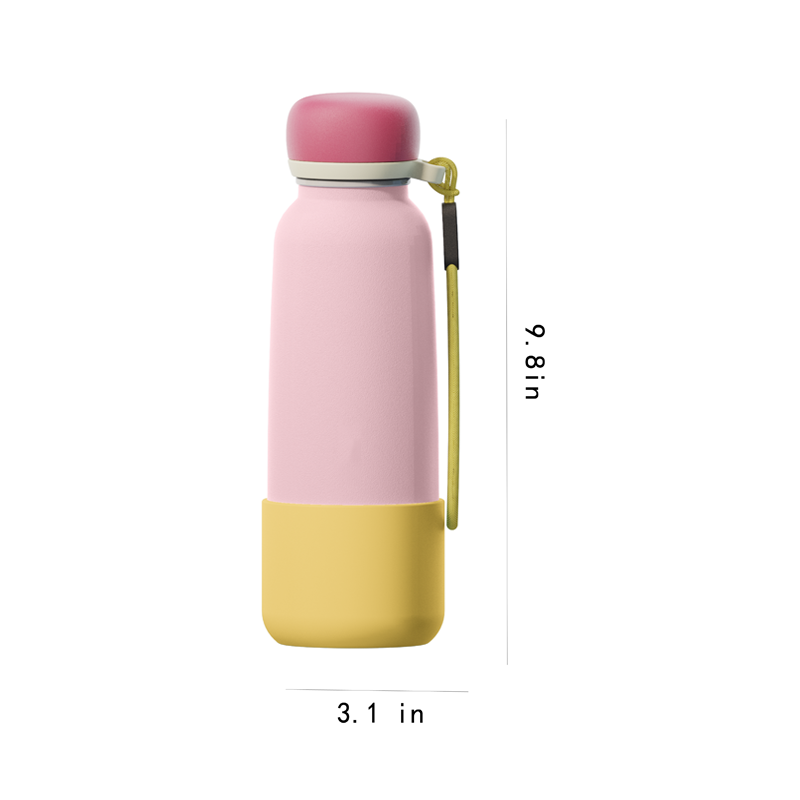 25Pack of 18oz Insulated Water Bottle Stainless Steel with Straw, Leak proof, Bisphenol A Free, Double Wall Vacuum, Can Maintain Low