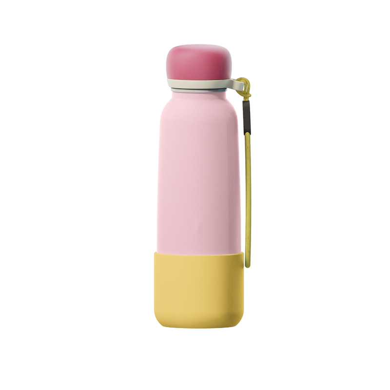 25Pack of 18oz Insulated Water Bottle Stainless Steel with Straw, Leak proof, Bisphenol A Free, Double Wall Vacuum, Can Maintain Low