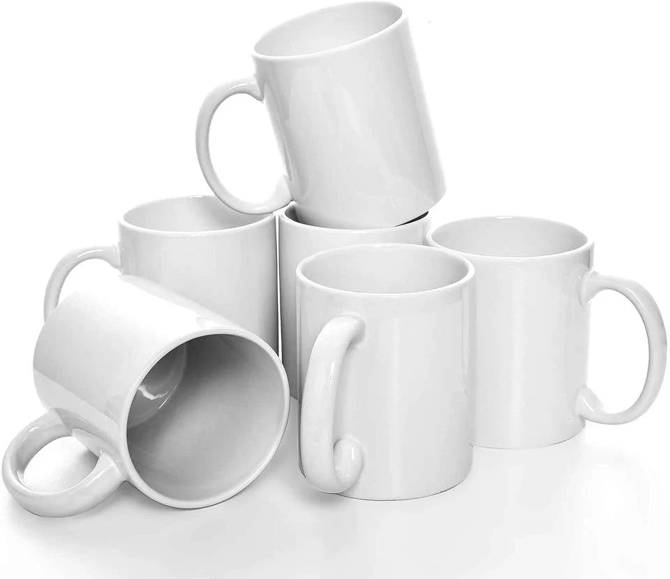 11OZ Case(36 Units)White Ceramic Blank Sublimation Mug Coffee Mug