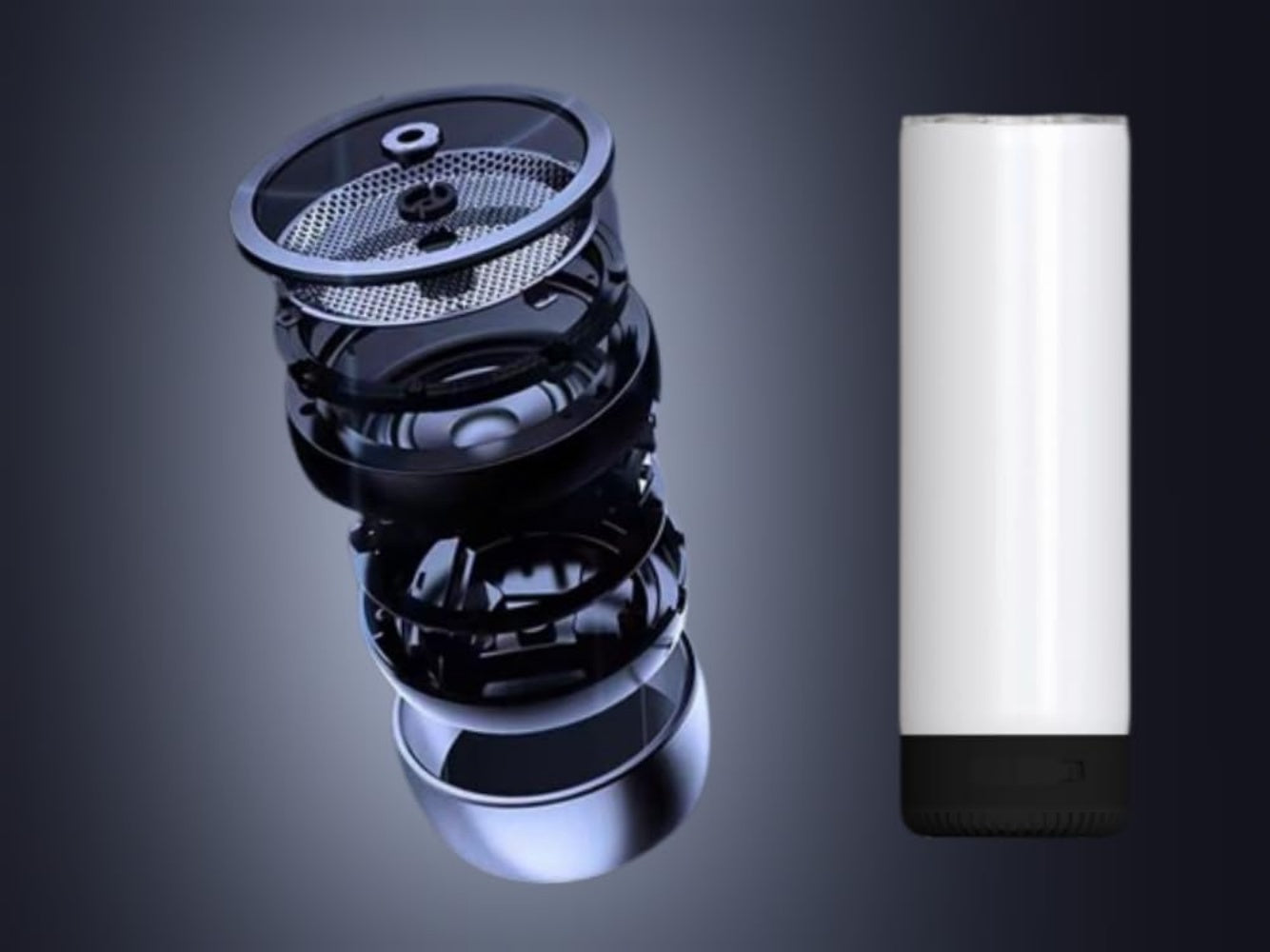 5Pack 25Pack 20oz New Models Sublimation Bluetooth Speaker Tumbler Straight Skinny